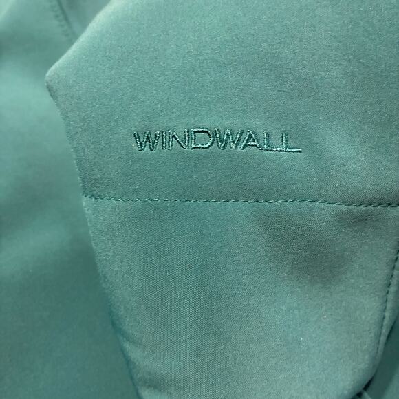 The North Face Apex Windwall Jacket Wm S Teal Outdoors Windbreaker - Picture 4 of 5